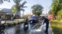 Ceceran Solar di Jalan Pasanah Celakai Pengendara Motor