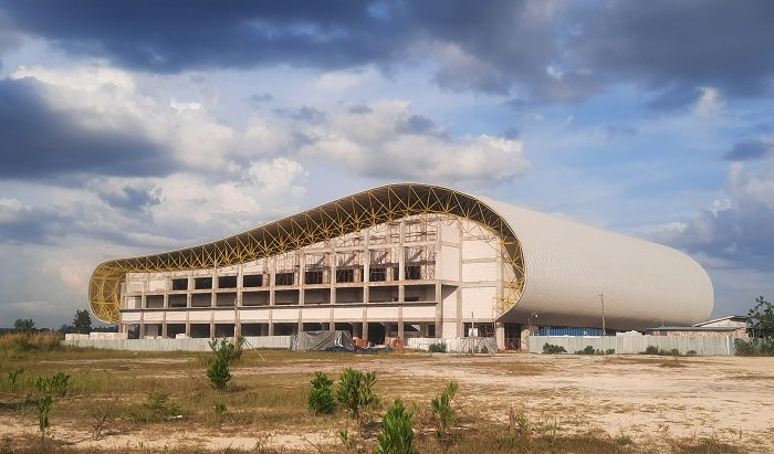 SPORT CENTER 1 Pangeran Ratu Alamsyah Jadi Nama GOR Sports Center Pangkalan Bun