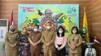 Kabupaten Gunung Mas (Gumas) melakukan kunjungan ke Kabupaten Kotawaringin Timur (Kotim) untuk mempelajari pembinaan kepemudaan dan olahraga