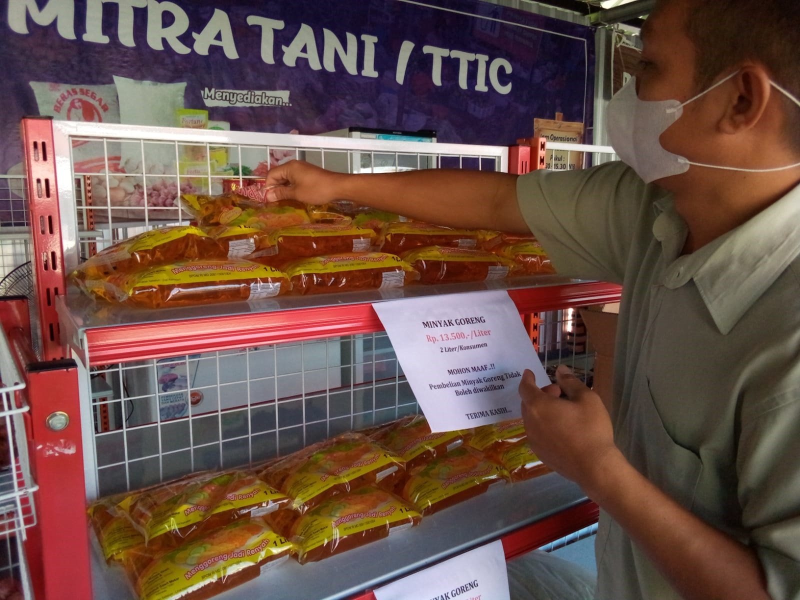 Minyak Goreng,Ketahanan Pangan Kalteng