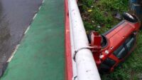 Kecelakaan,Jembatan Kembar Kecamatan Basarang