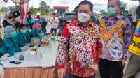 Bupati Kabupaten Kotawaringin Timur (Kotim) Halikinnor menginstruksikan Kepala Dinas Kesehatan Kotim Umar Kaderi untuk membuka gerai vaksinasi di tiga titik masuk Kotim