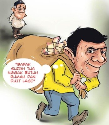 Anak yang tega menjual perabotan dan rumah orang tuanya