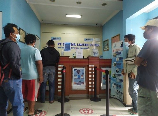 ANTRE BELI TIKET KAPAL 1 berburu tiket kapal mudik