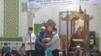 Bupati Kotim,Bupati Kotawaringin Timur (Kotim) Halikinnor bersama para pejabat di lingkungan Pemkab Kotim melakukan Safari Ramadan