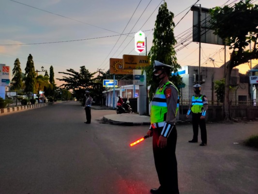 Satlantas Polres Kotim menindak pelanggaran di jalan raya selama bulan Ramadan 1443 Hijriah