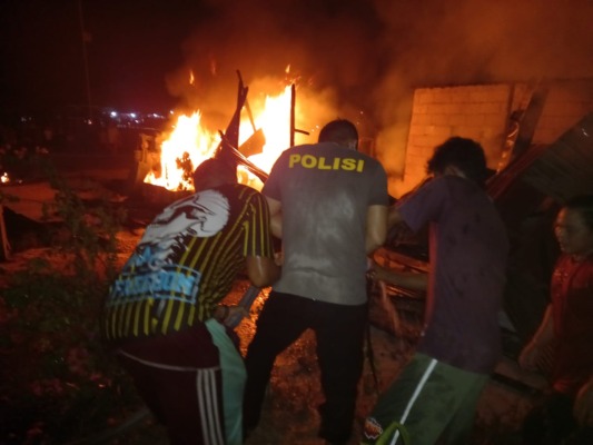 kuala kapuas ,kebakaran kuala kapuas