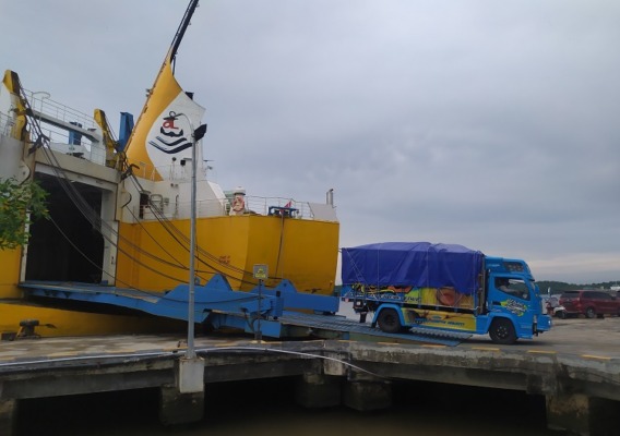Lebaran Mendekat Angkutan Logistik Meningkat