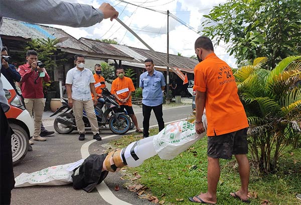 Kasus pembunuhan terhadap pengusaha vapor di Palangka Raya