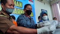 Badan Narkotika Nasional Provinsi Kalteng memusnahkan narkotika jenis sabu sebanyak 282 gram