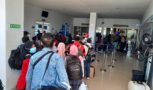 mudik jalur laut