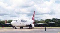 Pergerakan penumpang mudik Lebaran melalui jalur udara di Bandara Iskandar Pangkalan Bun mulai meningkat