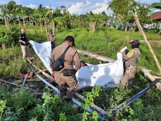 POL PP Satpol PP Katingan,Penetiban reklame di katingan
