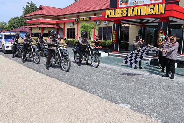Kapolres Katingan AKBP Paulus Sonny Bhakti Wibowo menginstruksikan jajarannya agar siaga dalam menghadapai aksi kriminalitas