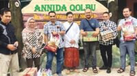 Sebagai bentuk kepedulian terhadap anak yatim piatu Direktur Radar Sampit bersama jajaran manajemen melakukan kunjungan ke Panti Asuhan Annida Qolbu