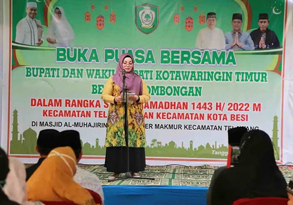 Safari Ramadan 1443 Hijriah yang dilakukan Pemerintah Kabupaten Kotawaringin Timur (Kotim) ke setiap kecamatan bertujuan untuk mengupayakan terbangunnya iklim komunikasi