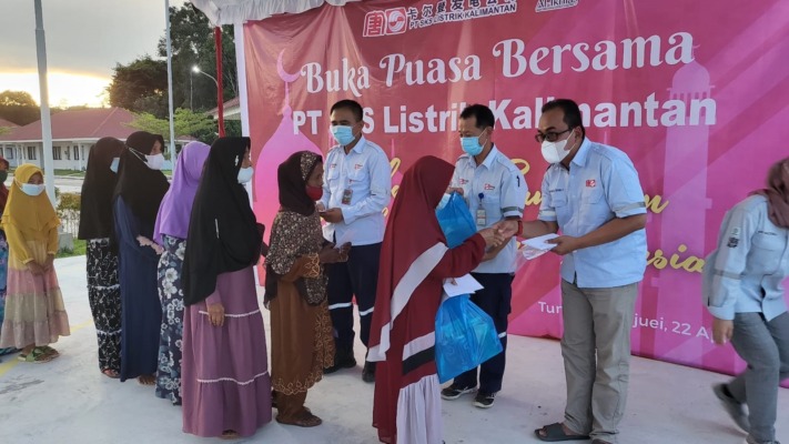 Buka Puasa Bersama,PT SKS Listrik Kalimantan