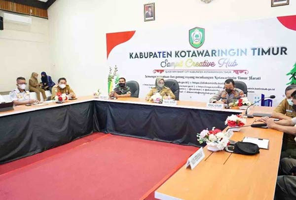 Pemerintah Kabupaten Kotawaringin Timur (Kotim) berencana membuka posko layanan vaksinasi di sejumlah pintu masuk Kotim