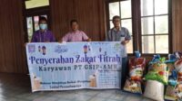 GSIP - AMR serahkan zakat fitrah