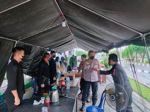 Kapolresta Palangka Raya Kombes Pol Budi Santosa memastikan arus mudik Lebaran tahun ini berjalan aman dan lancar