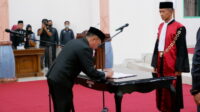 Hariawan Putra Resmi Jabat Ketua DPRD Sukamara,sukamara,kabupaten sukamara,berita sukamara hari ini,radar sampit,pemkab sukamara,dprd sukamara,hariawan putra ketua dprd sukamara