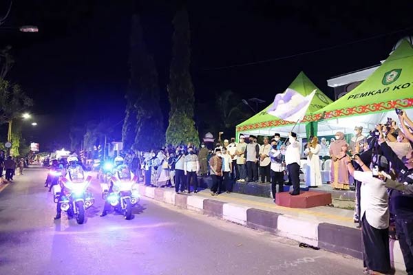 Setelah sukses menggelar pawai takbiran keliling dalam rangka menyambut Hari Raya Idulfitri 1443 Hijriah