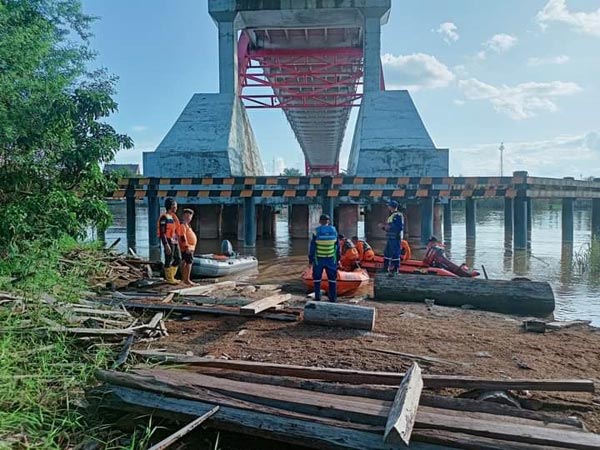 Mantan perwira Polri Yunita Sandi (59) dikabarkan menghilang di sekitar Sungai Kahayan sejak Minggu (1/5)