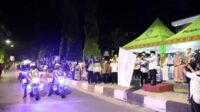 Tingginya antusiasme masyarakat ketika Pemkab Kotim kembali menggelar patai takbiran keliling membuat Bupati Kotim Halikinnor terharu