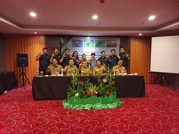 DLH Kotim bersama tim dari KLHK