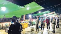 Penertiban pedagang ikan