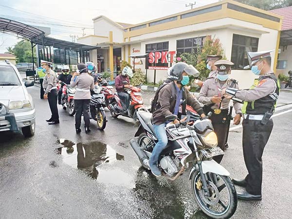 Personel Polresta Palangka Raya