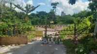 blokade jalan tps liar