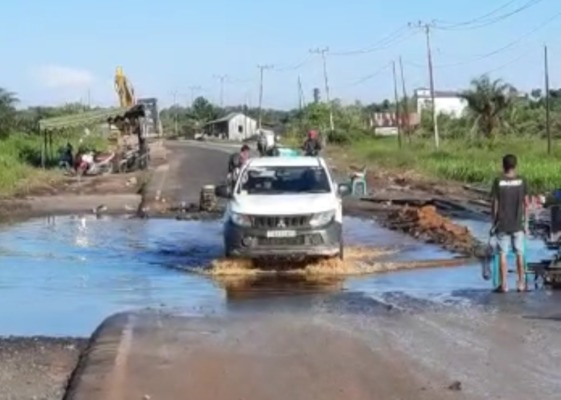 banjir surut