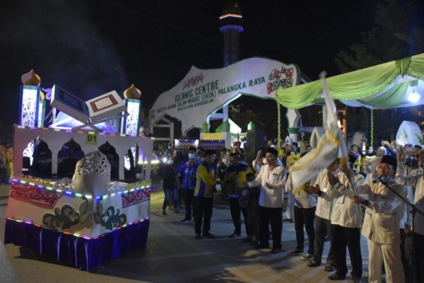 Pelepasan peserta pawai takbiran malam Iduladha
