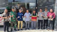 pelindo berbagi kurban,Pelindo Bagendang Salurkan Lima Hewan Kurban,pelindo,radar sampit,idul adha