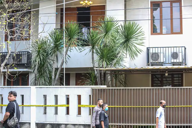 di rumah dinas irjen ferdy sambo