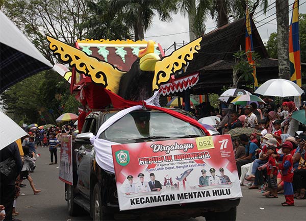 pawai pembangunan kotim