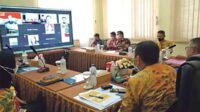 pertemuan pemkab lamandau dan komite i dpd ri