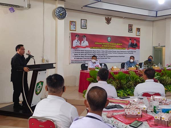 sambutan bupati kotim