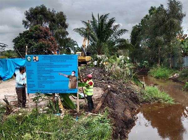 sungai batangkang dikeruk