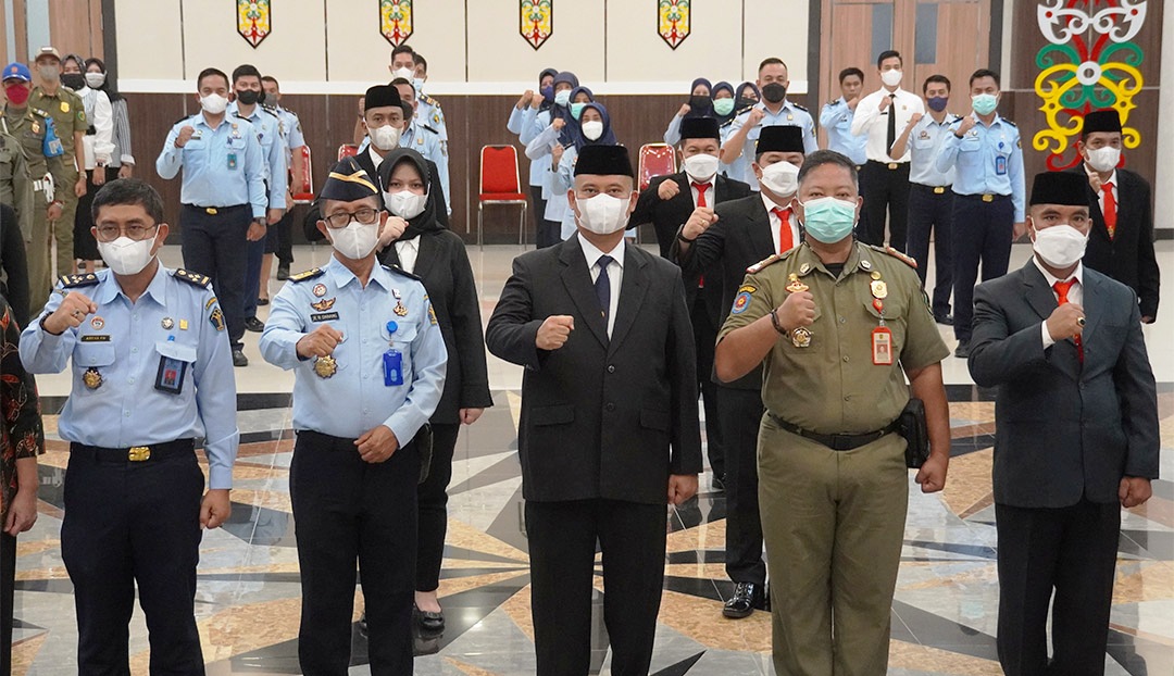 Kantor Wilayah (Kakanwil) Kementerian Hukum dan Ham (Kemenkumham) Kalteng,kemenkumham kalteng,notaris,PPNS,radar sampit