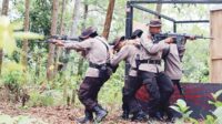 latihan ditsamapta polda kalteng