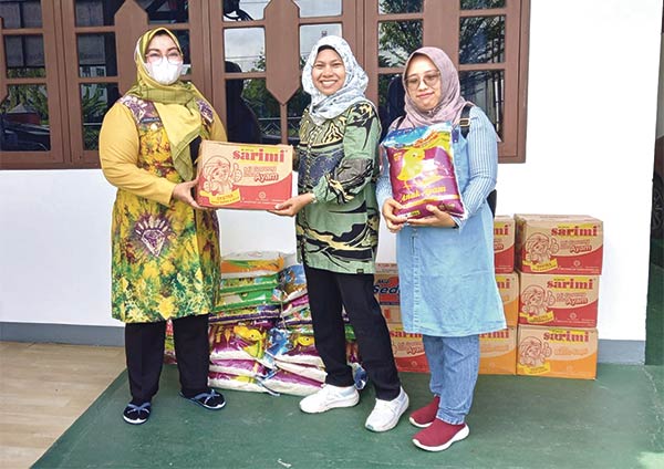 pikka radar sampit salurkan bantuan