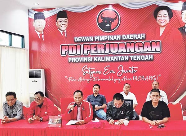 RAKERDA-PDIP-KALTENG rakerda pdip kalteng