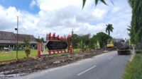 renovasi pagar kantor bupati kotim