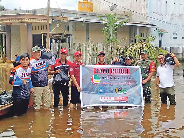 bank kalteng peduli banjir