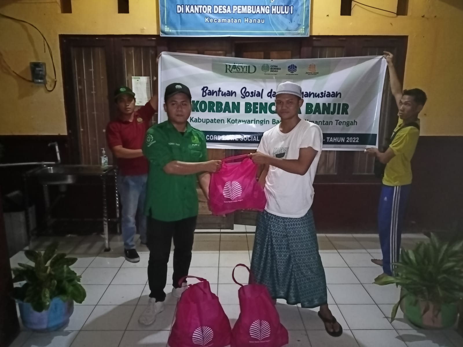 bantuan banjir pembuang hulu