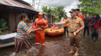 gubernur kalteng,sugianto sabran,banjir,kotawaringin barat,banjir kalteng