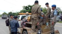Satpol PP Katingan,pengemis