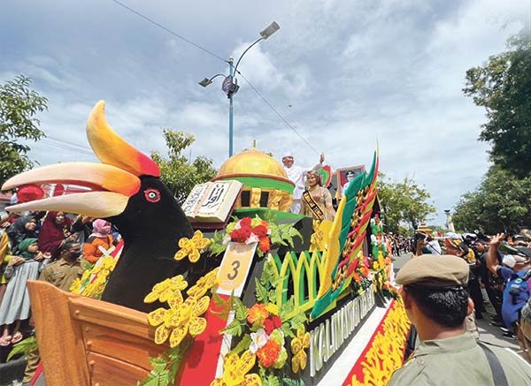 KAFILAH-KALTENG-PAWAI-TAARUF kafilah kalteng pawai taaruf